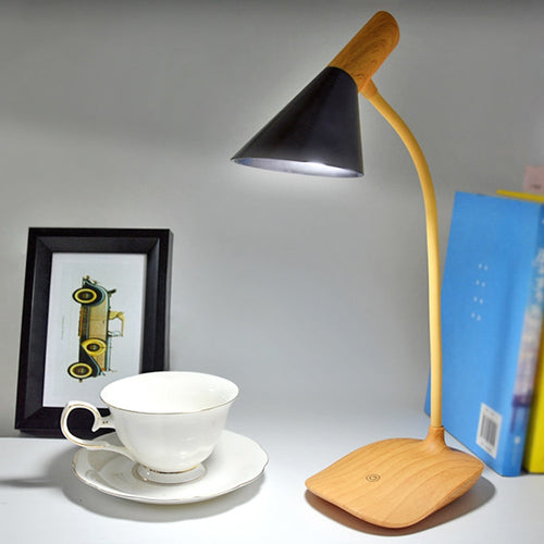 Wood Desk Lamp