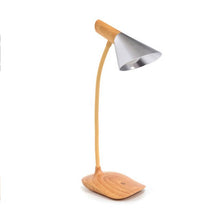 Load image into Gallery viewer, Wood Desk Lamp